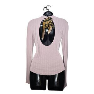 Free People Party In The Back Top Size Medium in Barely Lilac